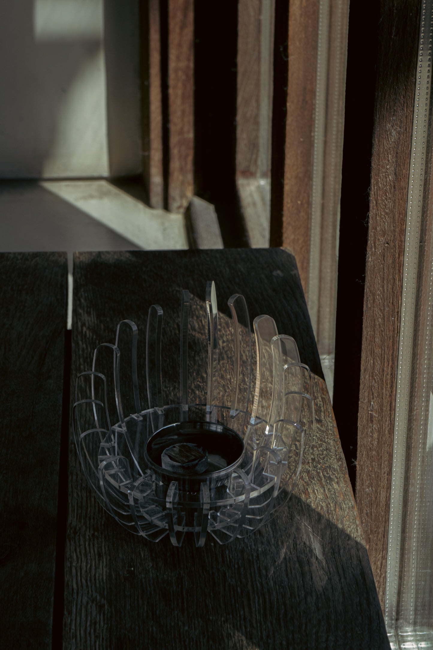 Circular Acrylic Mubkhar