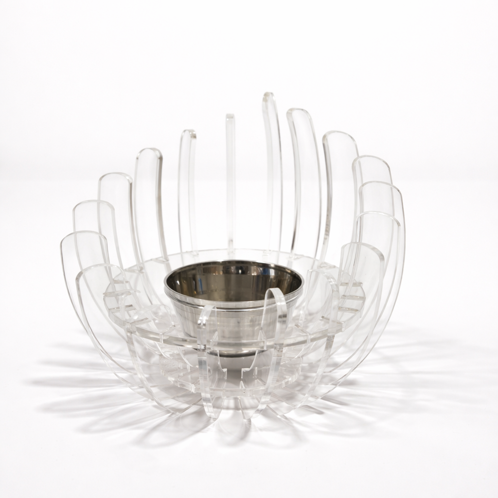 Circular Acrylic Mubkhar