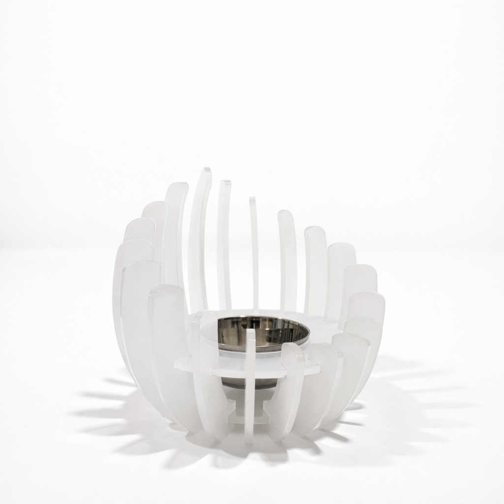 Circular Acrylic Mubkhar