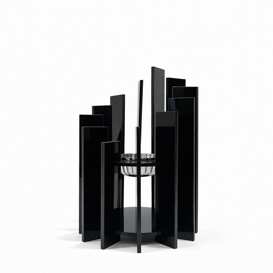 Black Acrylic Mubkhar